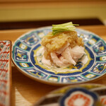恵比寿中華 泰山 - 蒸し鶏冷菜
