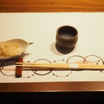 Tsukiji Sushi Omakase - がりと貝の出汁汁