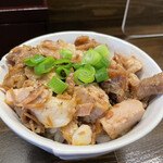 麺や一芯 - ■ミニチャーシュー丼¥200