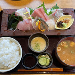 Sumiyaki Jirou - 「本日の産直刺身定食」1500円
