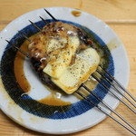 Motsuyaki Den - 2012.11 ブレンズ（420円）豚の脳味噌、バターが乗ります