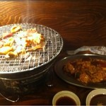 大阪ホルモン - 七輪でホルモン