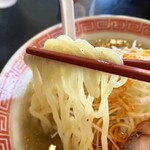 幸楽苑 - 麺のアップ