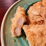 あげづき - ささみフライ断面