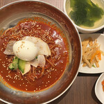 Yakiniku Kankokuryouri Korabo - ビビン冷麺定食