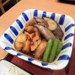 桑名大福食堂 - 鶏と茄子の旨煮