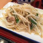 桑名大福食堂 - 名物　塩ダレ肉もやし