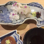 味ひろ - [造り 1]
      鱧落とし、火取り