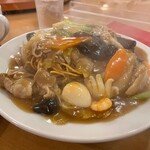 南海飯店 - かたい焼ソバ