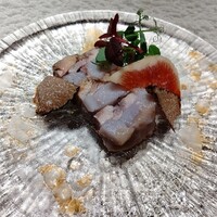 鉄板焼 銀杏 - 秋刀魚と里芋のテリーヌ
