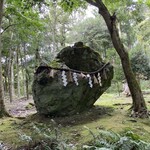 KIRI CAFE - 参考写真、出雲大神宮の巌石