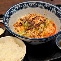 中国料理 吉珍樓 ルーセントタワー店 - 汁なし担担麺 ご飯セット