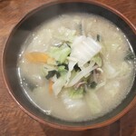 蘇洲 - 料理写真:タンメン、半麺