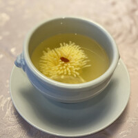 中国料理 王宮 - 菊花豆腐スープ
