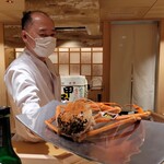 Sushi Ei - 佐藤大将と黄金蟹