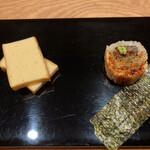 すし宮川  - 穴子棒寿司、玉子焼き