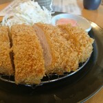 やま浪ーとんかつ・しゃぶしゃぶ・創作和食 - このボリューム！