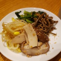 ビーフキッチン 渋谷店 - ナムル盛り合わせ