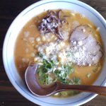 極麺 小次郎  - チリとまらぁ麺（塩）