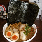 勝屋 - 特製中華そば（大盛り）