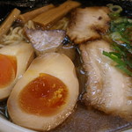 勝屋 - 拡大図（特製中華そば）