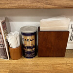 麺や 七彩 - 卓上アイテム