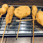 Shinsekai Kushikatsu Ittoku - アラカルト注文\(//∇//)\