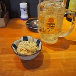 かっちゃんの大衆酒場 the STAND - ポテトサラダ ＆ 強炭酸 メガ角ハイボール