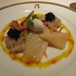 アピシウス - 鱧と烏賊のマリネ