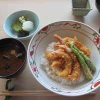 てんぷら 山の上 Roppongi 東京ミッドタウン店 - 海老天丼