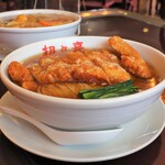 担々亭 - 豚ロースラーメンと五目ラーメン