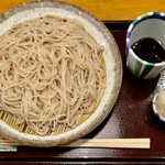 Sobakiri Morino - 冷麦には辛汁と生姜ですね