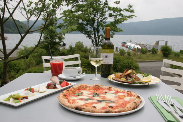 子連れランチ 芦ノ湖 La Terrazza By 星野 まゆ ラ テラッツァ 芦ノ湖 La Terrazza Ashinoko 旧店名 アクアパッツァテラス 箱根その他 ピザ 食べログ