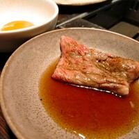 焼肉うしごろ 銀座並木通り店 - ザブトンのすき焼き