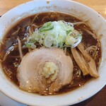 Ramen Hide Kanazawa - 煽り醤油ラーメンセット ￥780