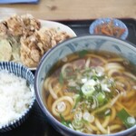 Daikichi Udon - 唐揚げ定食