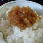 ペンション群林風 - たらこ+ご飯～美味しいものはご飯に載せるともっとおいしくなります