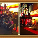 久留米ラーメン 清陽軒 - 清陽軒文化街店のオープンに駆けつけた「久留米ラーメン会」のメンバー。有名店店主がそろい踏み！