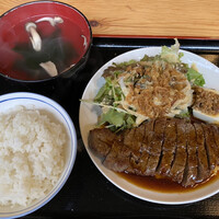 ブルーキッチン 堺筋本町店 - サーロインステーキ定食¥880