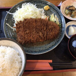 とんかつ 美味小家 - ロースかつ定食(大)(1,300円)