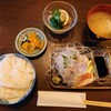 鉄板酒場キャンタロウ - 令和3年9月 ランチタイム
太刀魚刺身定食 800円