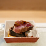 うを徳 - 2021.8 山口萩鰹藁焼き大蒜醤油