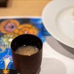 うを徳 - 2021.8 羽幌ボタン海老のアラ汁