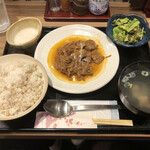 Dateno Kura - 牛タンシチュー定食