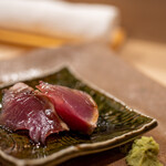 うを徳 - 2021.9 萩戻り鰹藁焼き大蒜醤油