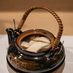 うを徳 - 2021.9 土瓶蒸し（淡路鱧、信州松茸、祖父江銀杏）