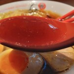 フジヤマゴーゴー シアトルラーメンスタンド - 味玉　醤油ラーメン