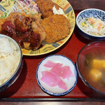 松の家 - サービスランチ　780円