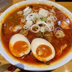 ラーメン 喜楽 - 喜楽ラーメン+煮たまご