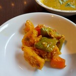 サルマ ティッカアンドビリヤニ - 　　　　　　　野菜のドライカレー